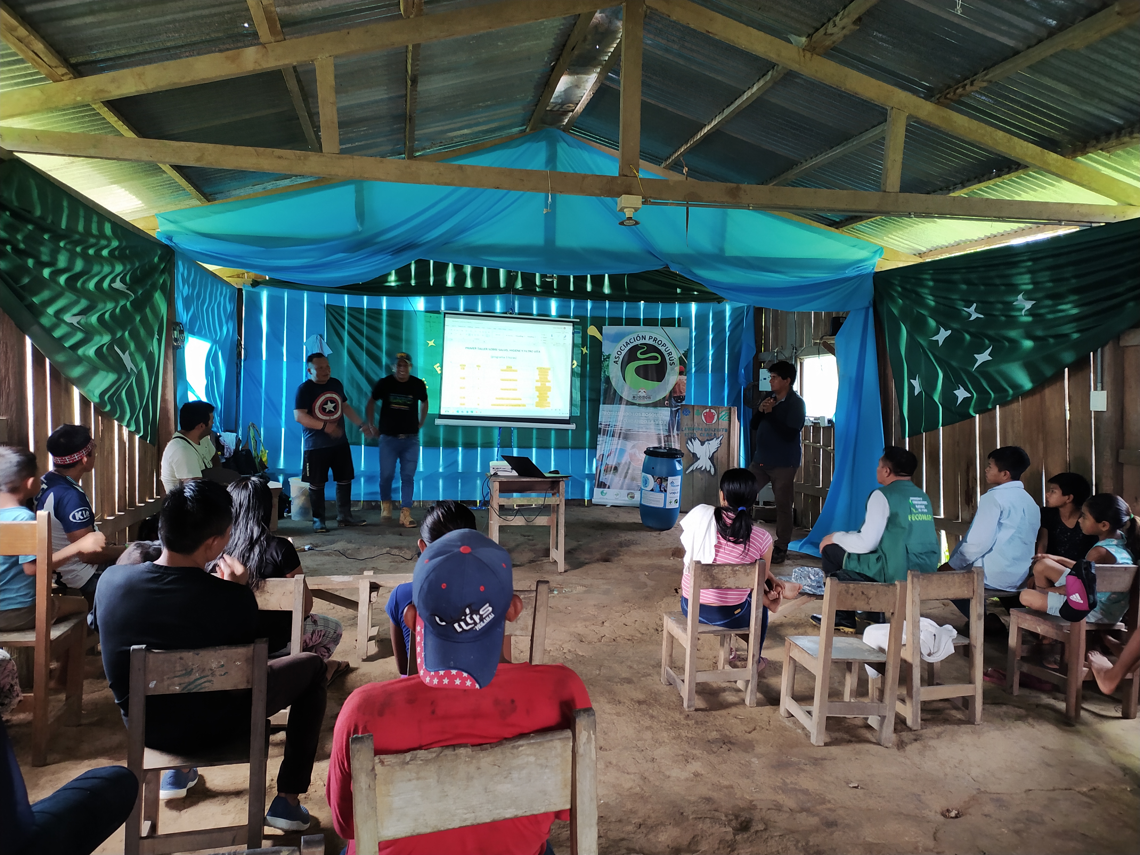 Capacitación comunitaria Purús